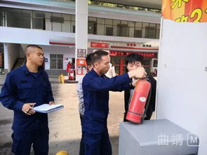 使用崴貨 消防器材 曲靖一加油站被罰款10000元